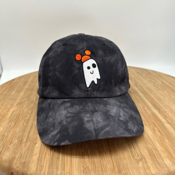 Disney Parks 2022 Halloween Boo Ghost Baseball Hat Cap HTF **RARE** EUC - Picture 1 of 10
